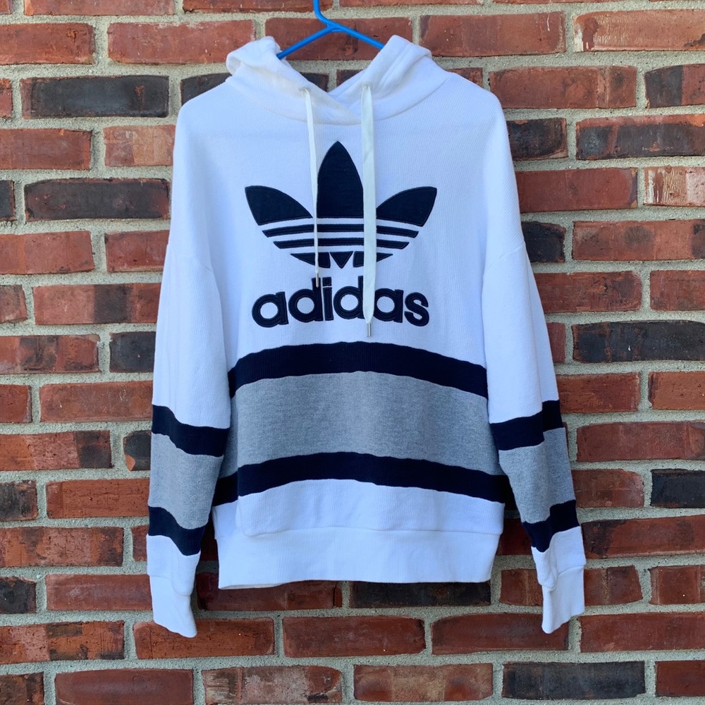 Retro Adidas Trefoil Big Logo Sweatshirt